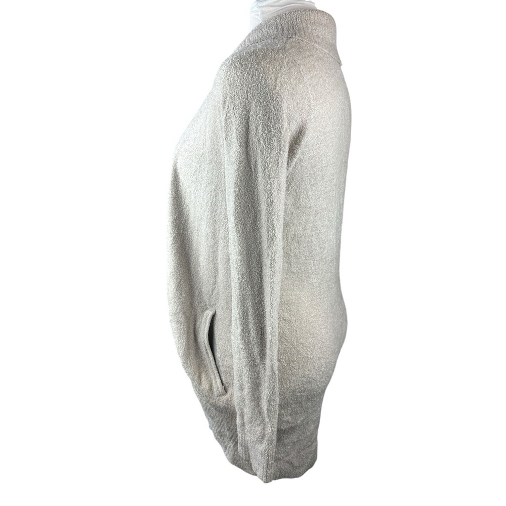 Barefoot Dreams CozyChic Lite Circle Cardigan Cream Open Front Womens XS/S 452 - Picture 5 of 10